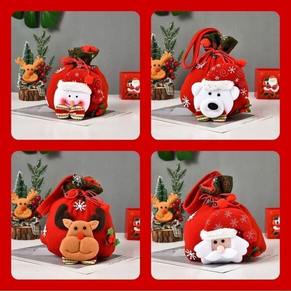 2 CHRISTMAS GIFT BAGS FOR THE HOLIDAYS - Picture 1 of 5